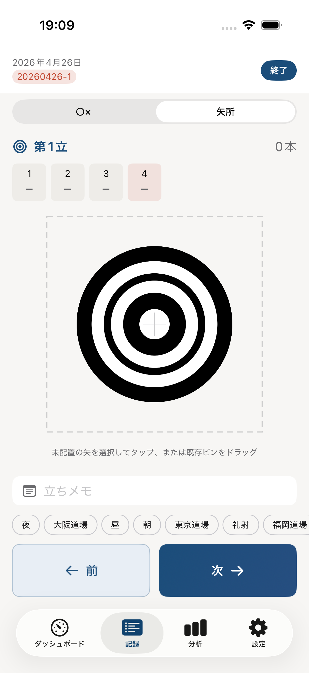 ○×モード